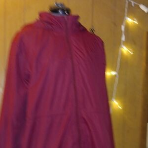 Athletic Works Red Berry Ladies’ Hooded Jacket